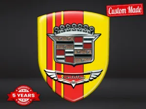 Cadillac Autoadhesiva Calcomanía Calidad Gama Alta Etiquetas  ST